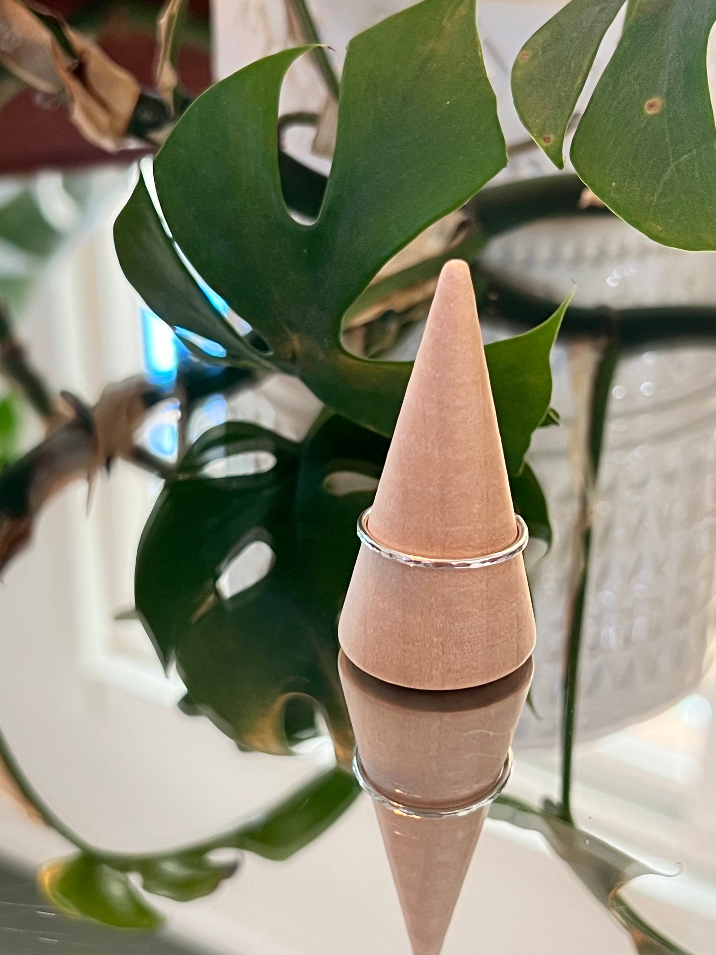 Hammered Stacking Rings