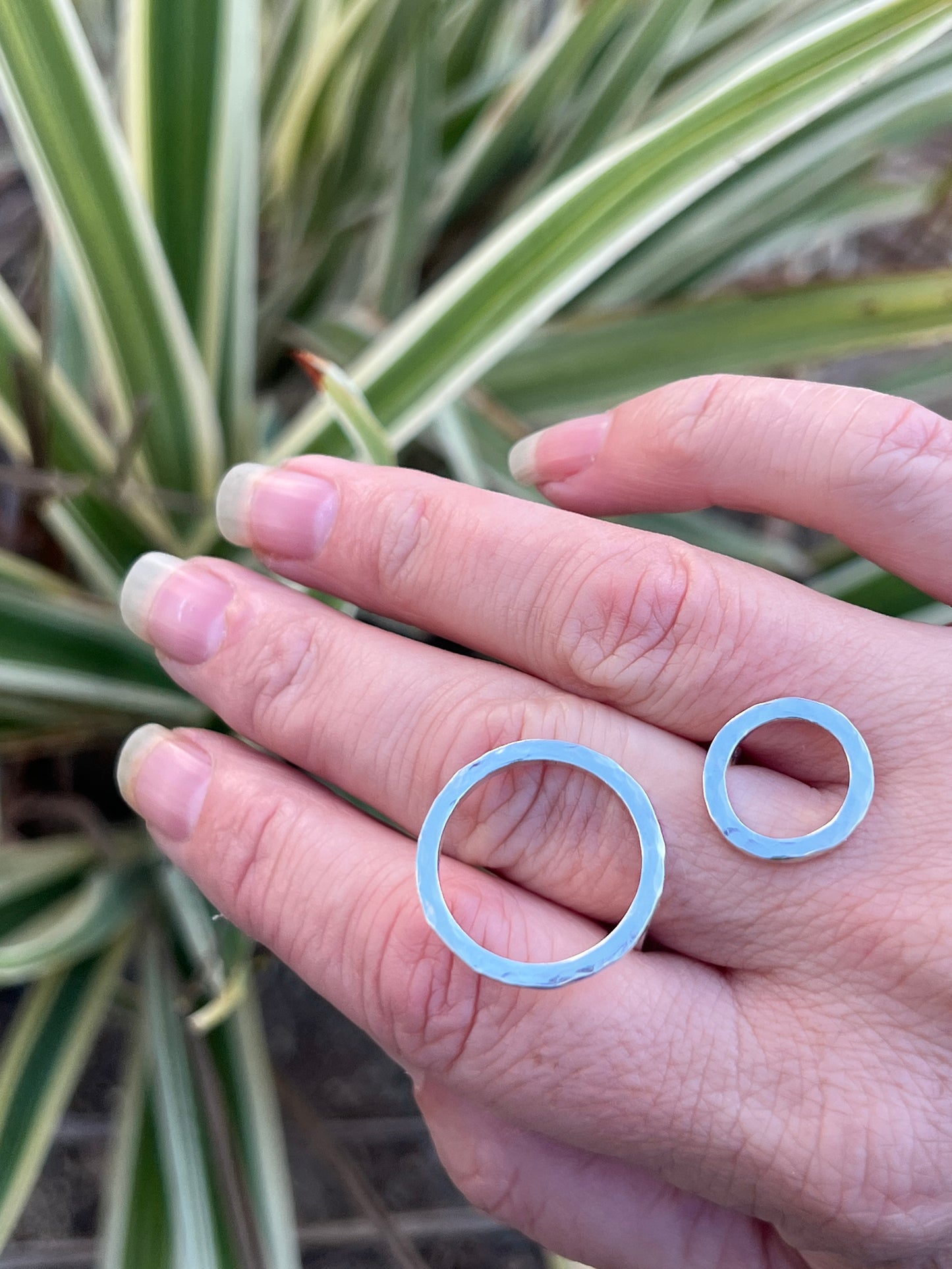 Double circle ring